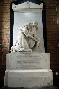 memorial of Samuel Whitbread II inside Cardington church March 2007